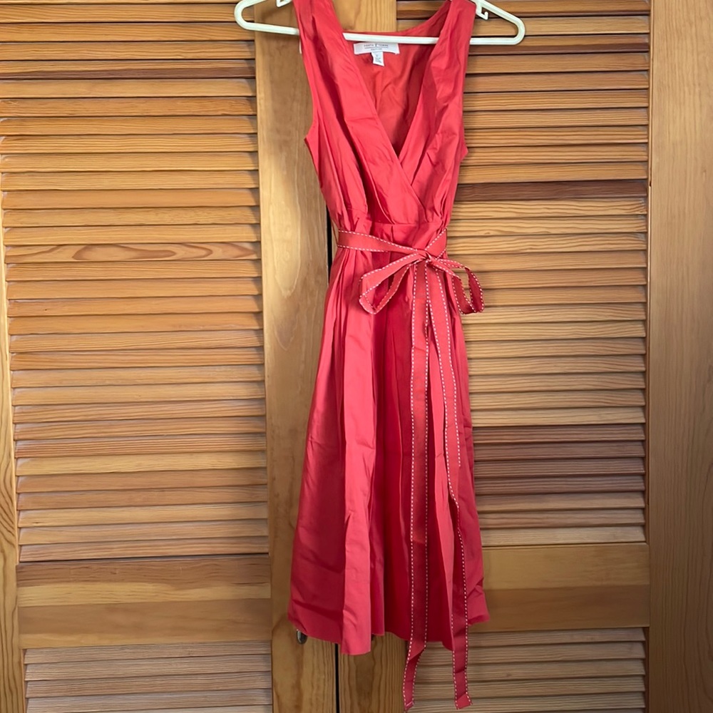 Tie-front Dress